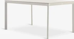 Sale KUMLA + LOMMAMesa KUMLA L150 + 4 sillas LOMMA beis Conjuntos Mesa Y Sillas De Jardín