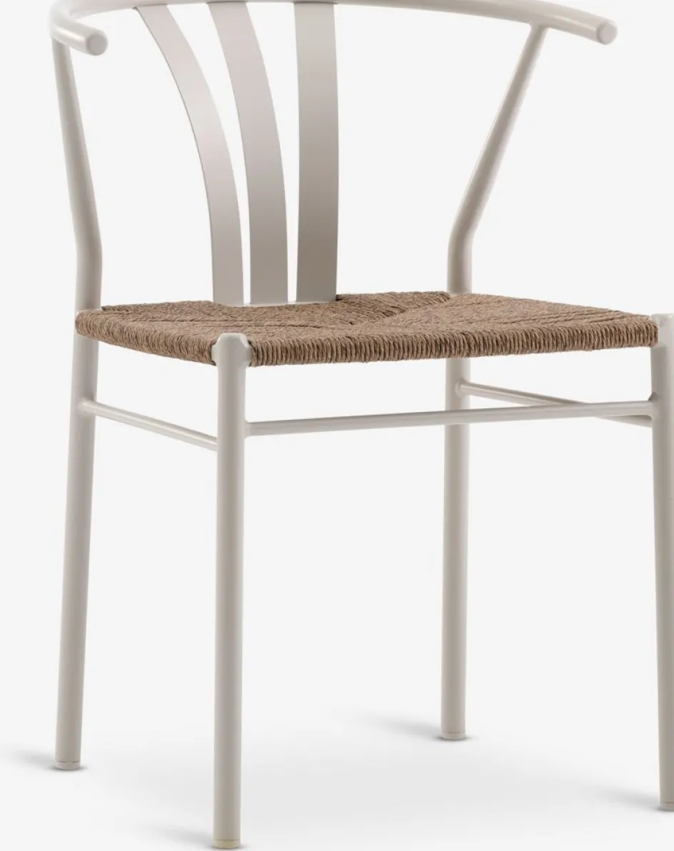 Sale KUMLA + TAGMARKMesa KUMLA L150 + 4 sillas TAGMARK beis Conjuntos Mesa Y Sillas De Jardín