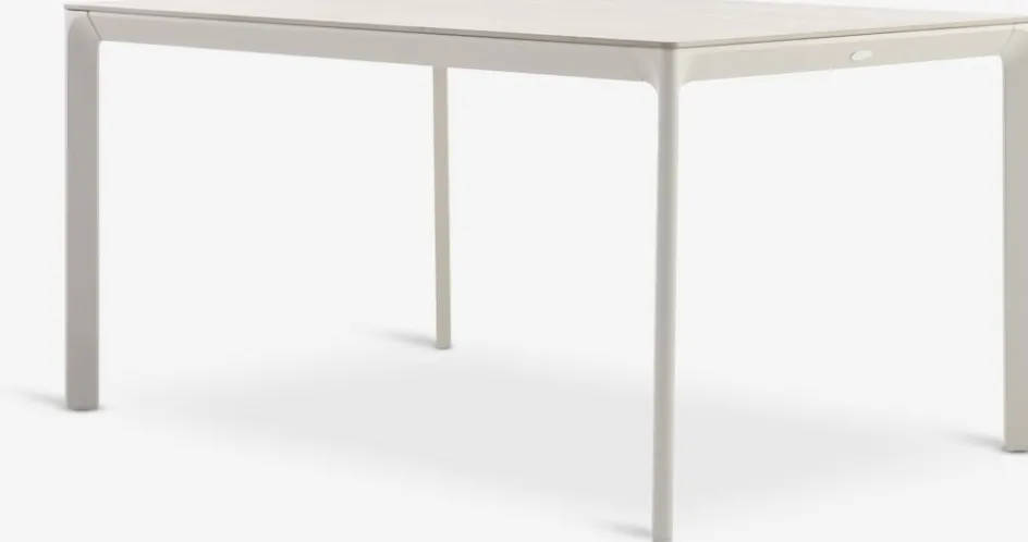 Sale KUMLA + TAGMARKMesa KUMLA L150 + 4 sillas TAGMARK beis Conjuntos Mesa Y Sillas De Jardín