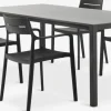 Sale LANGET + INGSTRUPMesa LANGET L207 + 4 sillas INGSTRUP negro Conjuntos Mesa Y Sillas De Jardín