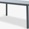 Sale LANGETMesa de jardín LANGET A95xL207 negro Mesas De Jardín