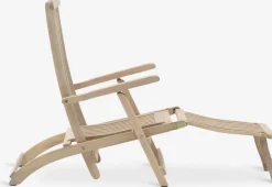 Best LANGHOLMTumbona plegable LANGHOLM madera dura Sillas De Jardín|Muebles De Jardín