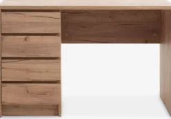 Discount LIMFJORDENEscritorio LIMFJORDEN 60x120 4 cajones color roble natural Escritorios|Escritorios Elevables