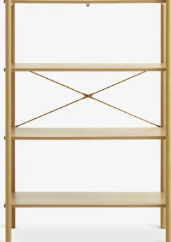 Hot LINDVEDEstantería LINDVED 4 estantes color roble natural Estanterias Y Librerías|Estanterias Y Librerías