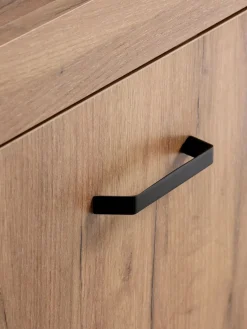 Clearance LINTRUPAparador LINTRUP 2 puertas 3 cajones roble salvaje natural Aparadores|Aparadores
