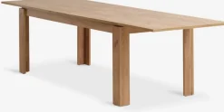 Outlet LINTRUPMesa de comedor LINTRUP 90x190/280 roble salvaje natural Mesas De Comedor