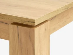 Outlet LINTRUPMesa de comedor LINTRUP 90x190/280 roble salvaje natural Mesas De Comedor