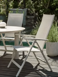 New LOMMASilla reclinable LOMMA beis Sillas De Jardín
