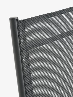 LOMMATumbona plegable LOMMA A63xL130 negro Muebles De Jardín|Tumbonas