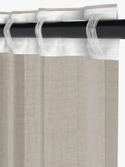 Best LUTELANDETCortina LUTELANDET 1x140x245 beis Cortinas Traslúcidas