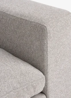 Clearance LYBYSofá modular LYBY 5 plazas final abierto tela arena 2 Plazas|3 Plazas