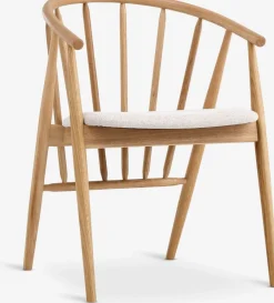 Clearance LYKSBORGSilla de comedor LYKSBORG /tela blanco crudo Sillas De Comedor