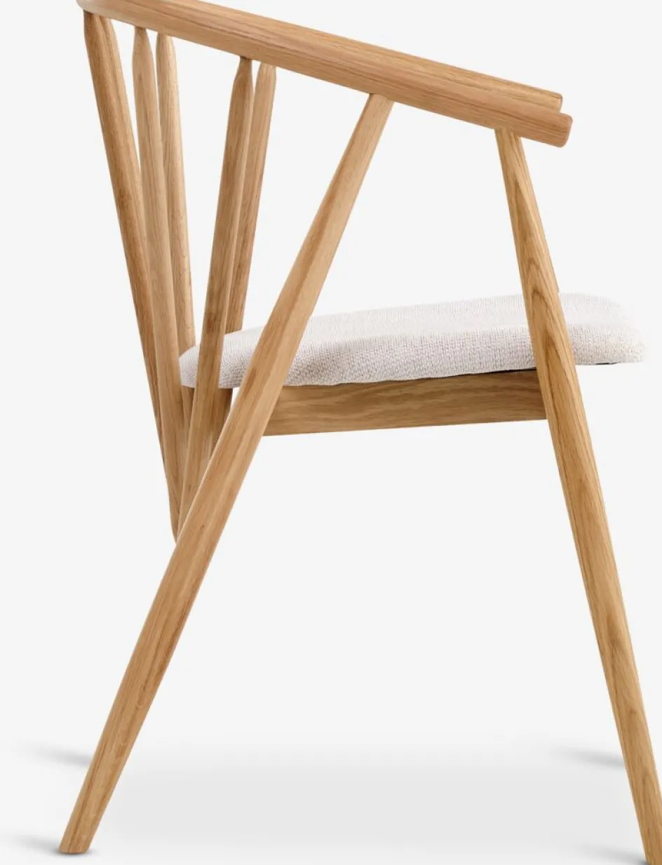 Clearance LYKSBORGSilla de comedor LYKSBORG /tela blanco crudo Sillas De Comedor