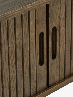 New LYNGVIGMueble TV LYNGVIG 160cm 2 puertas persiana Muebles De TV