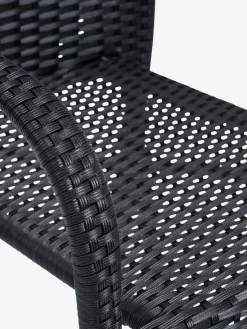 Sale MADERUP + GUDHJEMMesa MADERUP L90 + 4 sillas GUDHJEM negro Conjuntos Mesa Y Sillas De Jardín