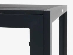 Discount MADERUP + LOMMAMesa MADERUP L205 negro + 4 sillas LOMMA negro Conjuntos Mesa Y Sillas De Jardín