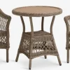 Clearance MAGLEBJERGMesa MAGLEBJERG Ø70 + 2 sillas MAGLEBJERG natural Conjuntos Mesa Y Sillas De Jardín