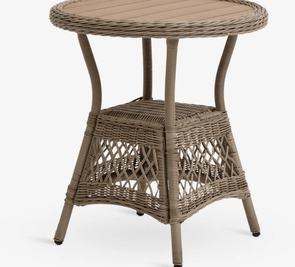 Clearance MAGLEBJERGMesa MAGLEBJERG Ø70 + 2 sillas MAGLEBJERG natural Conjuntos Mesa Y Sillas De Jardín