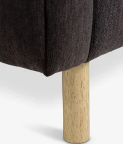 Clearance MAGLEBYSofá MAGLEBY 3 plazas tela marrón oscuro 2 Plazas|3 Plazas