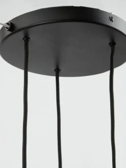 Hot MAGNARLámpara de techo MAGNAR 3 en 1 Ø22xA220cm negro Lámparas