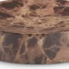Outlet MAKARYDBandeja vaciabolsillos MAKARYD Ø10xA2cm efecto mármol marrón Cuidado Personal|Accesorios