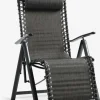 Discount MAKHOLMSillón relax MAKHOLM gris Sillas De Jardín|Sillas De Camping