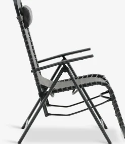 Discount MAKHOLMSillón relax MAKHOLM gris Sillas De Jardín|Sillas De Camping