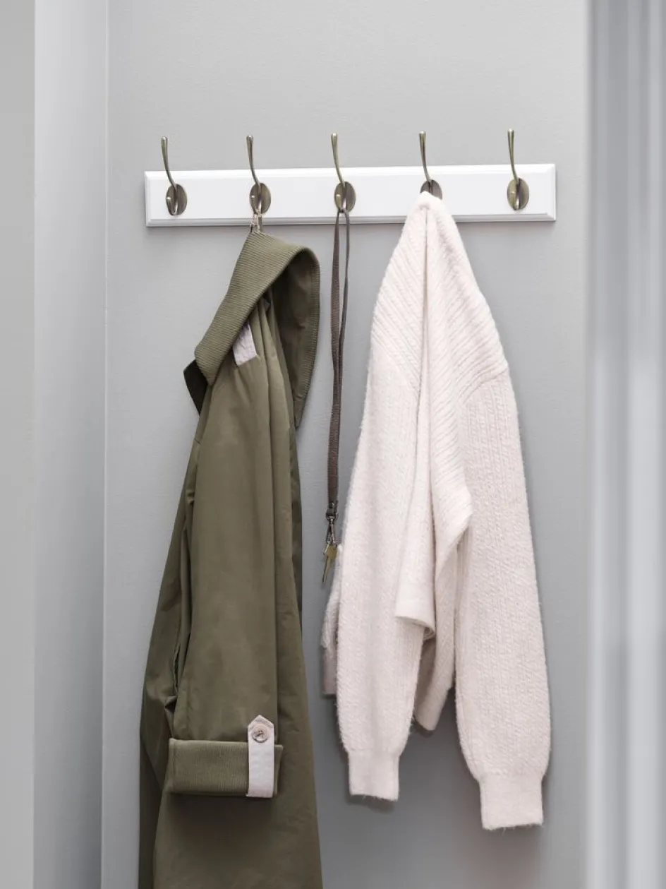 Discount MALLINGPerchero MALLING 5 ganchos blanco Percheros|Percheros