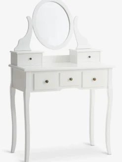 New MALLINGTocador MALLING con espejo y 5 cajones blanco Consolas|Consolas