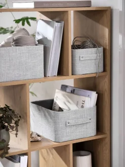 Discount MALTECesta MALTE A32xL27xA16cm gris Todas Las Cestas|Cestas Y Cajas