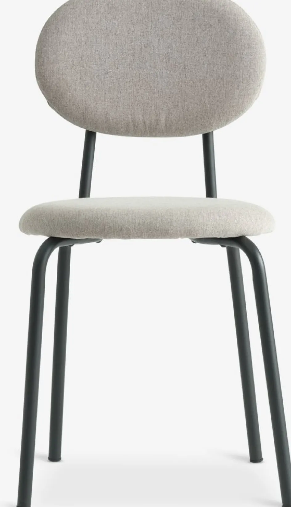 Sale MALTSilla de comedor MALT tela arena/negro Sillas De Comedor