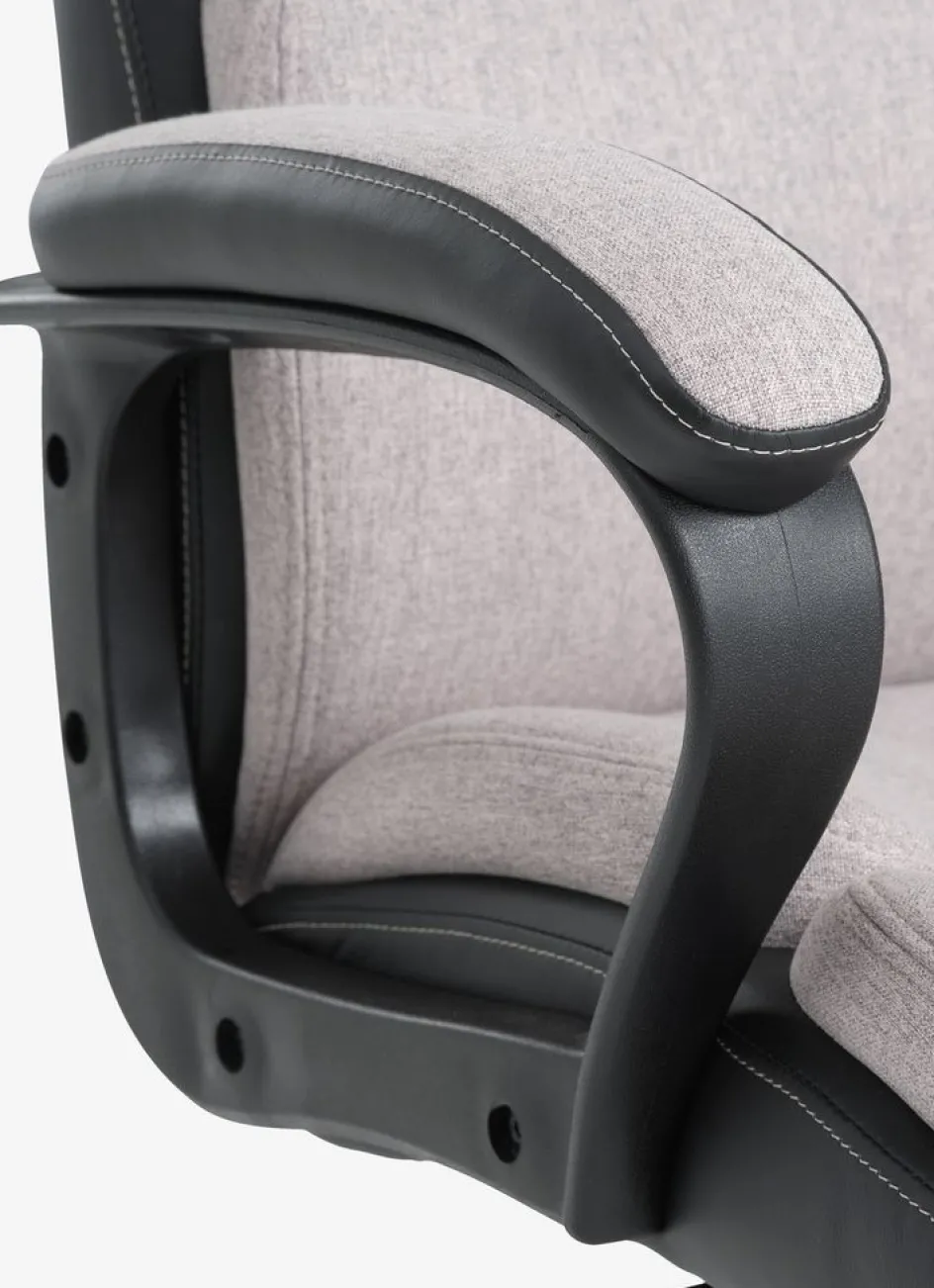 Online MARBJERGSilla de oficina MARBJERG polipiel negro/gris Sillas De Oficina|Sillas Gaming