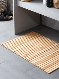Clearance MARIEBERGGOLDAlfombrilla de baño MARIEBERG 50x80 bambú Alfombras De Baño