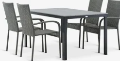 Sale MARIELYST + GUDHJEMMesa MARIELYST L150 + 4 sillas GUDHJEM Conjuntos Mesa Y Sillas De Jardín