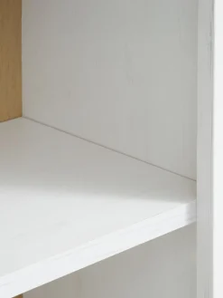 Hot MARKSKELLibrería MARKSKEL 5 estantes blanco/color roble salvaje Estanterias Y Librerías|Estanterias Y Librerías