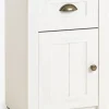 Sale MARKSKELMesita de noche MARKSKEL blanco/color roble salvaje natural Mesitas De Noche|Mesitas De Noche