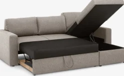 Clearance MARSLEVSofá cama con chaise longue MARSLEV tela Sofás Cama|Sofás Cama