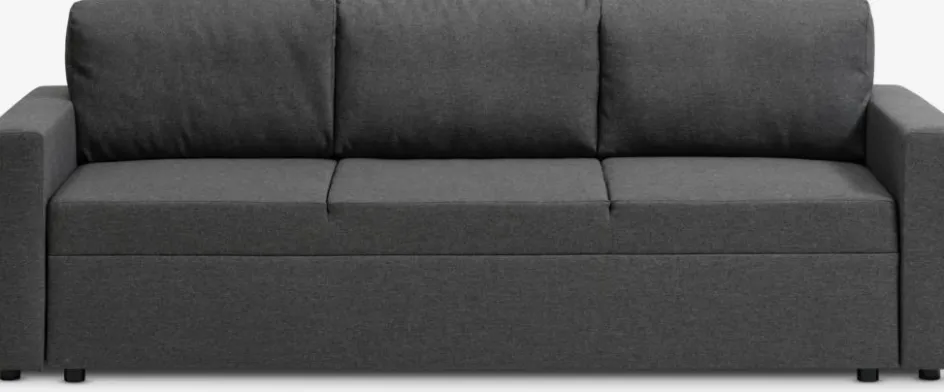Sale MARSLEVSofá cama MARSLEV 3 plazas tela gris oscuro Sofás Cama|Sofás Cama