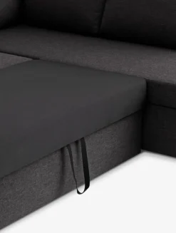 Best MARSLEVSofá cama rinconera MARSLEV tela gris oscuro Sofás Cama|Sofás Cama
