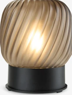 New MEJSELámpara a pilas MEJSE Ø14xA17cm marrón claro Iluminación Exterior