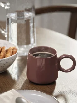 Sale MELVINTaza MELVIN Ø10xA9cm 37cl uva empolvada Vasos Y Tazas