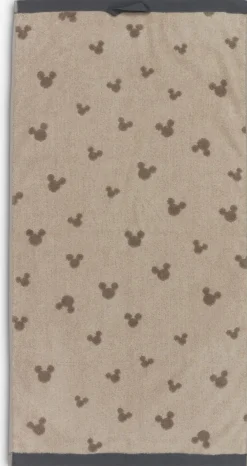 Clearance MICKEYGOLDToalla de mano jacquard MICKEY 50x100 Niños Toallas De Lavabo|Toallas De Manos