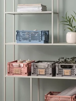 Discount MILASCesta MILAS A25xL34xA15cm plegable Todas Las Cestas|Almacenaje De Plástico