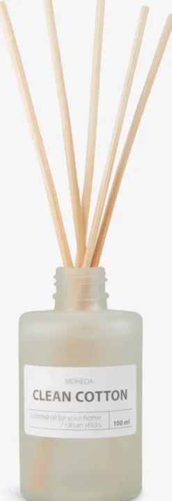 Clearance MOHEDAAmbientador de varillas MOHEDA algodón limpio 100ml Cuidado Personal|Ambientadores De Varillas