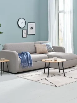 Best MOMMARKSofá cama chaise longue MOMMARK tela beis Sofás Cama|Sofás Cama