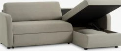 Best MOMMARKSofá cama chaise longue MOMMARK tela beis Sofás Cama|Sofás Cama