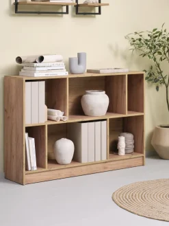 Best MOSBJERGLibrería MOSBJERG 6 estantes color Estanterias Y Librerías|Estanterias Y Librerías