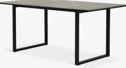 Sale MOSELUNDMesa de comedor MOSELUND 90x180 cerámica negro Mesas De Comedor