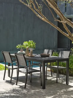 Discount MOSSMesa de jardín MOSS A95xL214/315 gris Mesas De Jardín