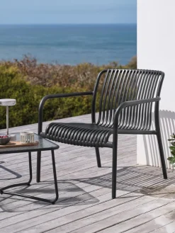 Best NABBENSillón de exterior NABBEN negro Sillas De Jardín|Muebles De Jardín